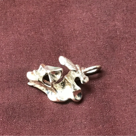 Sterling Silver Small Free Form Pendant - Picture 3 of 16